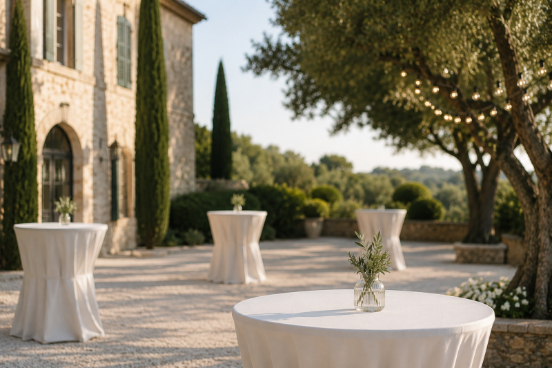 Traiteur Événement en Bastide Provençale près de Salon-de-Provence 